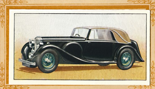 'Lagonda Drop-Head Coupé', 1936. Artist: Unknown.