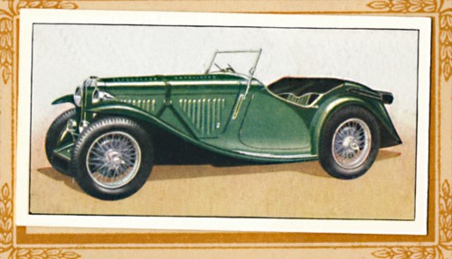 'M.G. Magnette N Type', c1936. Artist: Unknown.