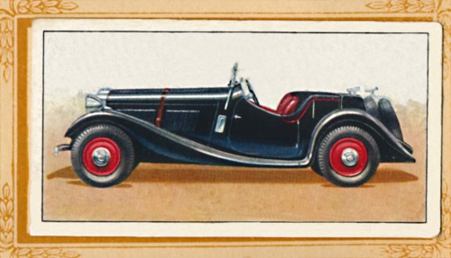 'British Salmson 20-90 Sports Two-Seater', c1936. Artist: Unknown.