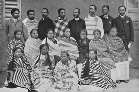 A group of Hova, people of Madagascar, 1912. Artist: Unknown.