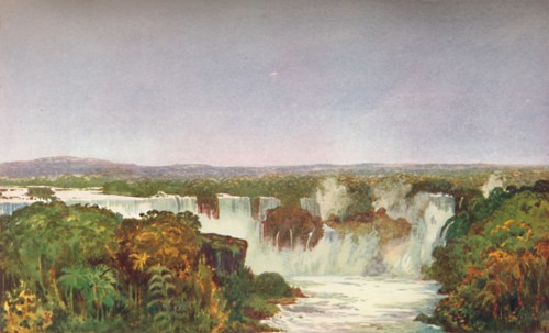 'Partial View of the Falls of Iguassu', 1914.  Artist: Unknown.