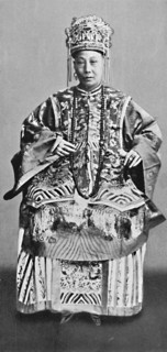A lady of Shanghai, wife of a mandarin, 1902. Artist: Mr Afong.