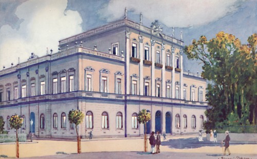 'The Prefecture of the Federal District. North-Eastern Corner of the Praca da Republica', 1914. Artist: Unknown.