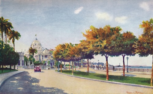 'The Beautiful Beira Mar Drive - approaching the Magnificent Monroe Palace', 1914. Artist: Unknown.