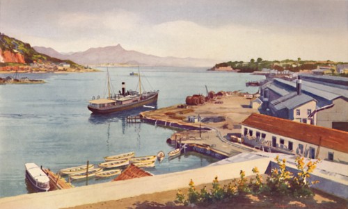 'Workshops of the Lloyd Brasileiro Steamship Company', 1914. Artist: Unknown.