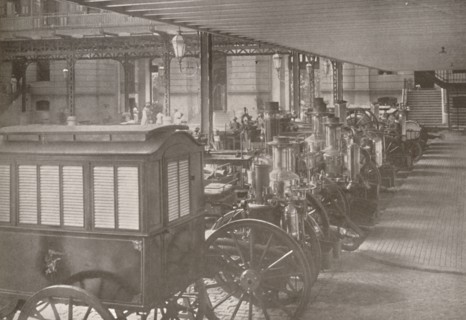 'A Corner of the Rio Fire Brigade's Head-quarters', 1914. Artist: Unknown.