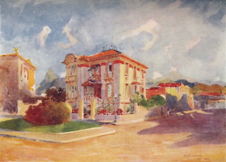 'Residence of H.E. Dr. Pedro de Toledo, ex-Minister of Agriculture, Avenida Beira Mar', 1914. Artist: Unknown.
