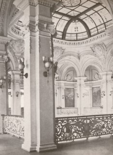 'National Library: a corner of the gallery overlooking the public reading hall', 1914. Artist: Unknown.