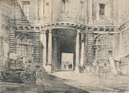 'Double-lined with forlorn palaces', c1927, (1927). Artist: Henry Franks Waring.