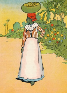 'A Street in Jamaica', 1912. Artist: Charles Robinson.