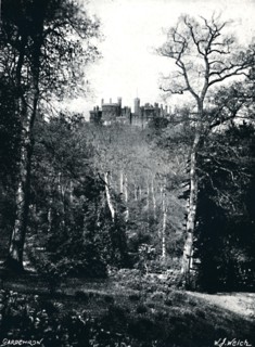 'Belvoir Castle', 1919. Artist: WJ Welch.