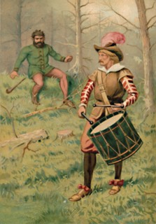 'The Drummer and the Giant', 1901. Artist: Edward Henry Wehnert.