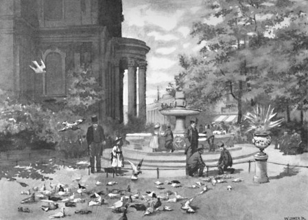 'St. Paul's Churchyard', 1891. Creator: William Luker.