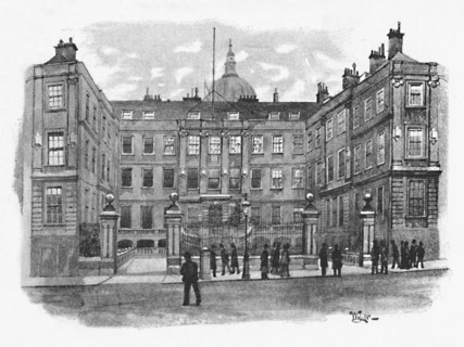 'The College of Arms, Queen Victoria Street', 1891. Creator: William Luker.