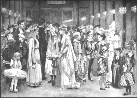 'Juvenile Ball at the Mansion House - Between the Dances', 1891. Creator: William Luker.