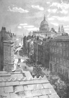'Aldersgate Street', 1891. Creator: William Luker.