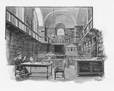 'The Library, St. Paul's Cathedral', 1891. Creator: William Luker.