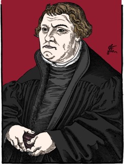 Martin Luther German Protestant reformer, 1546. Artist: Unknown.