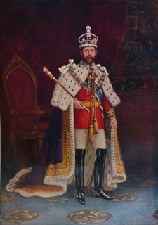 'King George V', 1917. Artist: Garratt & Atkinson.