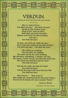'Verdun', 1916. Artist: Unknown.