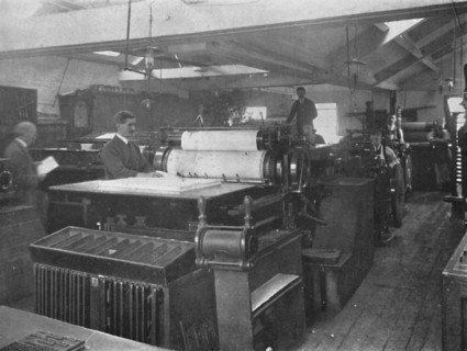 'Portion of Machine Room', 1916. Artist: Unknown.