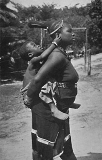 A Zulu woman and child, 1902. Artist: Unknown.