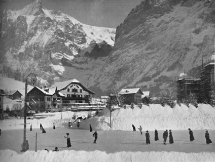 'Grindelwald in Winter', 1910. Artist: John Swain & Son.