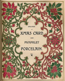 'Specimen of Xmas Card and Pamphlet Porcelain - James Spicer & Sons, Ltd.', 1910. Artist: James Spicer & Sons.