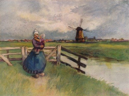'View in Holland', 1907. Artist: Flame Engraving Co.