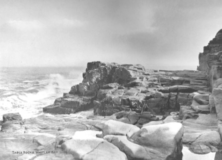 'Table Rocks, Whitley Bay', 1907. Artist: Photochrom Co Ltd of London.