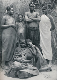 A Zulu family group, 1912. Artist: Unknown.