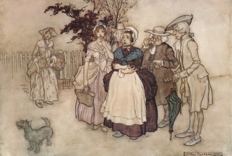 'Rip Van Winkle', 1907. Artist: Arthur Rackham.