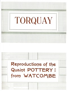 'Torquay - Reproductions of the Quaint Pottery from Watcombe', 1919. Artist: Unknown.