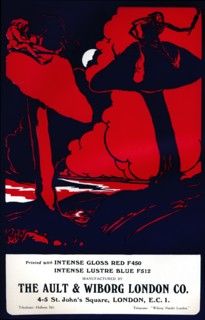 'The Ault & Wiborg London Co. advert', 1919. Artist: Unknown.