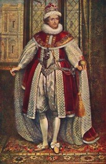 'James I. (Hampton Court Palace)', c1620, (1903). Artist: Paulus van Somer.