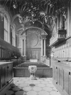 'The Chapel, Hampton Court Palace', 1903. Artist: Unknown.