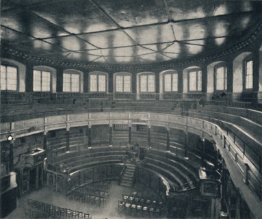 'The Sheldonian Theatre, Oxford', 1903. Artist: Unknown.
