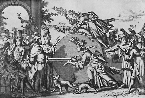 'The Peace of Utrecht from a Dutch Standpoint', c1713, (1903). Artist: Unknown.