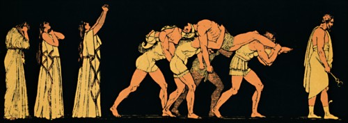 'The Dead Brothers', 1880. Artist: Flaxman.