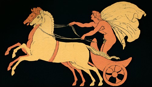 'Chariot Race', 1880.  Artist: Antique.