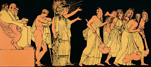 'The Furies Departing', 1880. Artist: Flaxman.