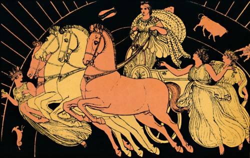 'The Horses of the Morning', 1880. Artist: Flaxman.