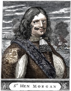Captain Morgan, 17th century buccaneer, c1880.  Artist: Unknown.