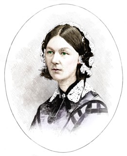 Florence Nightingale (1820-1910), British nurse. Artist: Unknown.