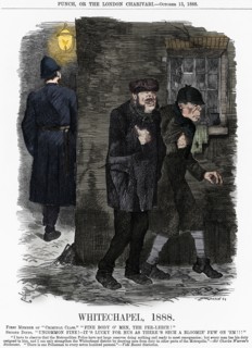 'Whitechapel', 1888. Artist: Joseph Swain.