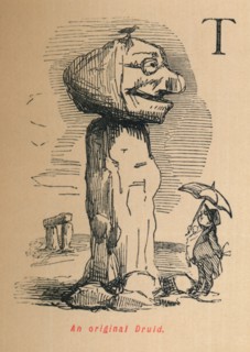 'An original Druid', c1860, (1860). Artist: John Leech.