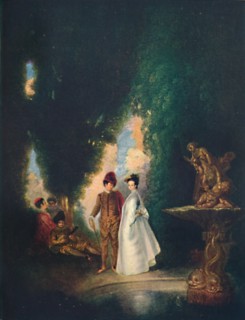 'The Fountain', c18th century, (1911). Artist: Jean-Antoine Watteau.