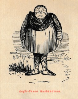 'Anglo-Saxon Husbandman', c1860, (c1860). Artist: John Leech.