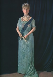Queen Mary, 1935. Creator: Finlay Colour Ltd.