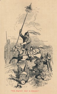 Flee, English! Dead is Edmond!', c1860, (c1860). Artist: John Leech.